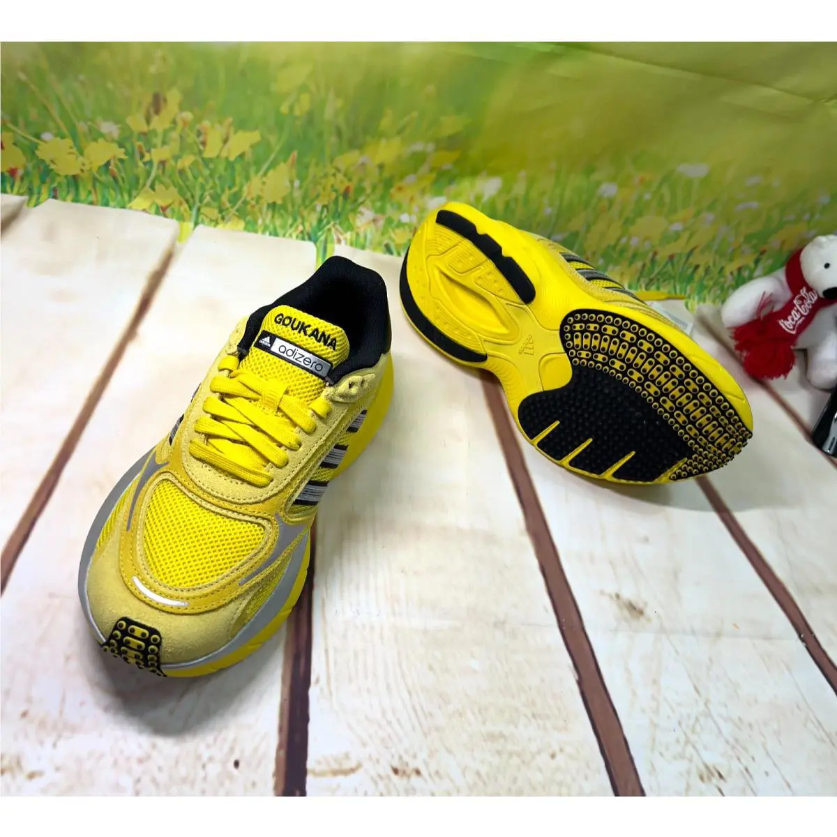 Adidas shoes Adizero - Yellow/ Light Yellow 3