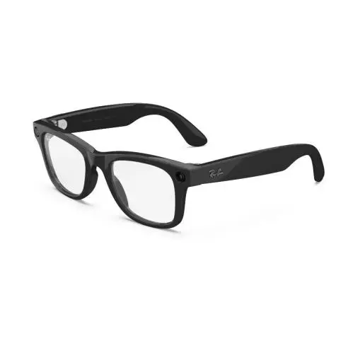 GEN2 Ray-ban Meta Wayfarer Shiny Black W/ Transitions Green Lens Size 50 M - Frame: Black, Lens: Green