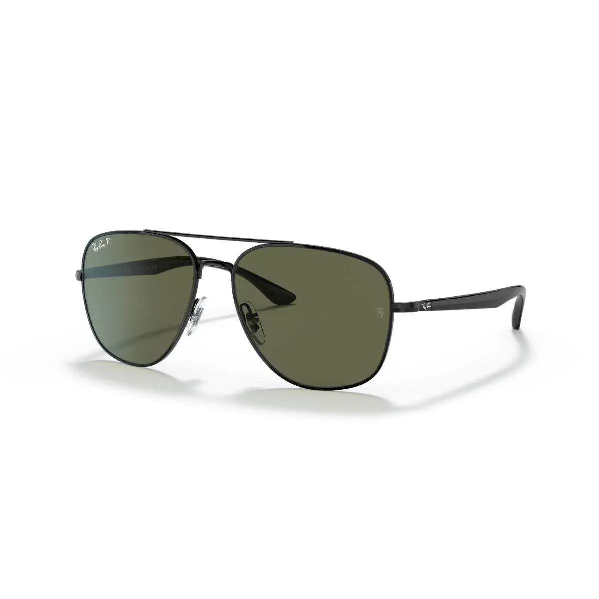 Ray-ban RB3683 Polished Black/G-15 Green Polarized 56 mm Sunglasses