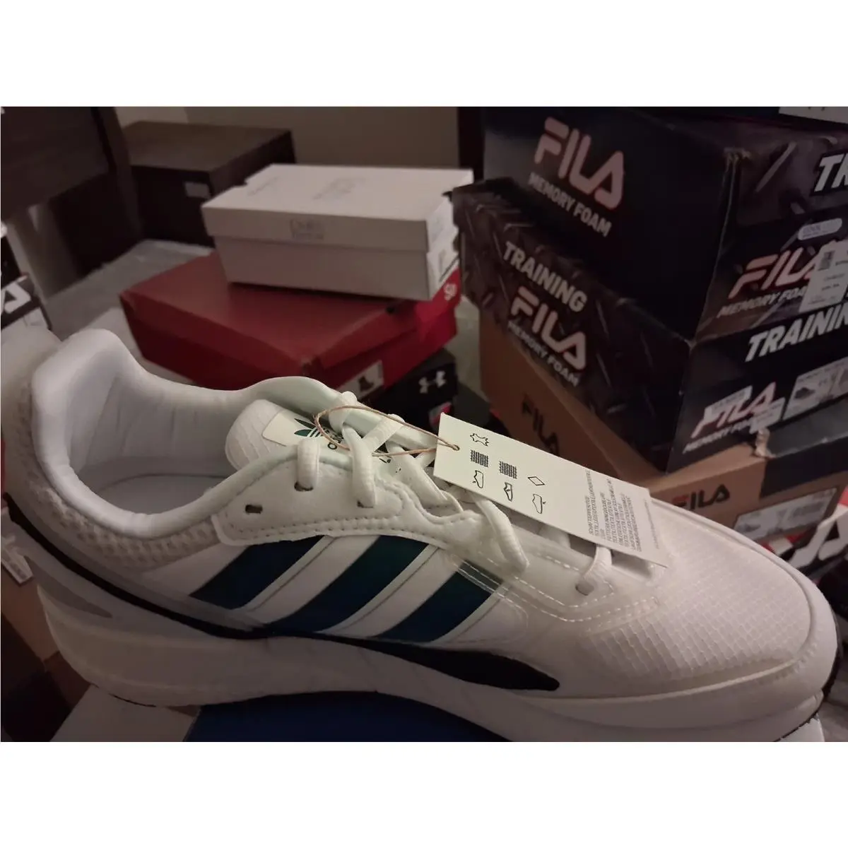 Adidas ZX 1K Boost 2.0 Men`s Sneakers Size 10M