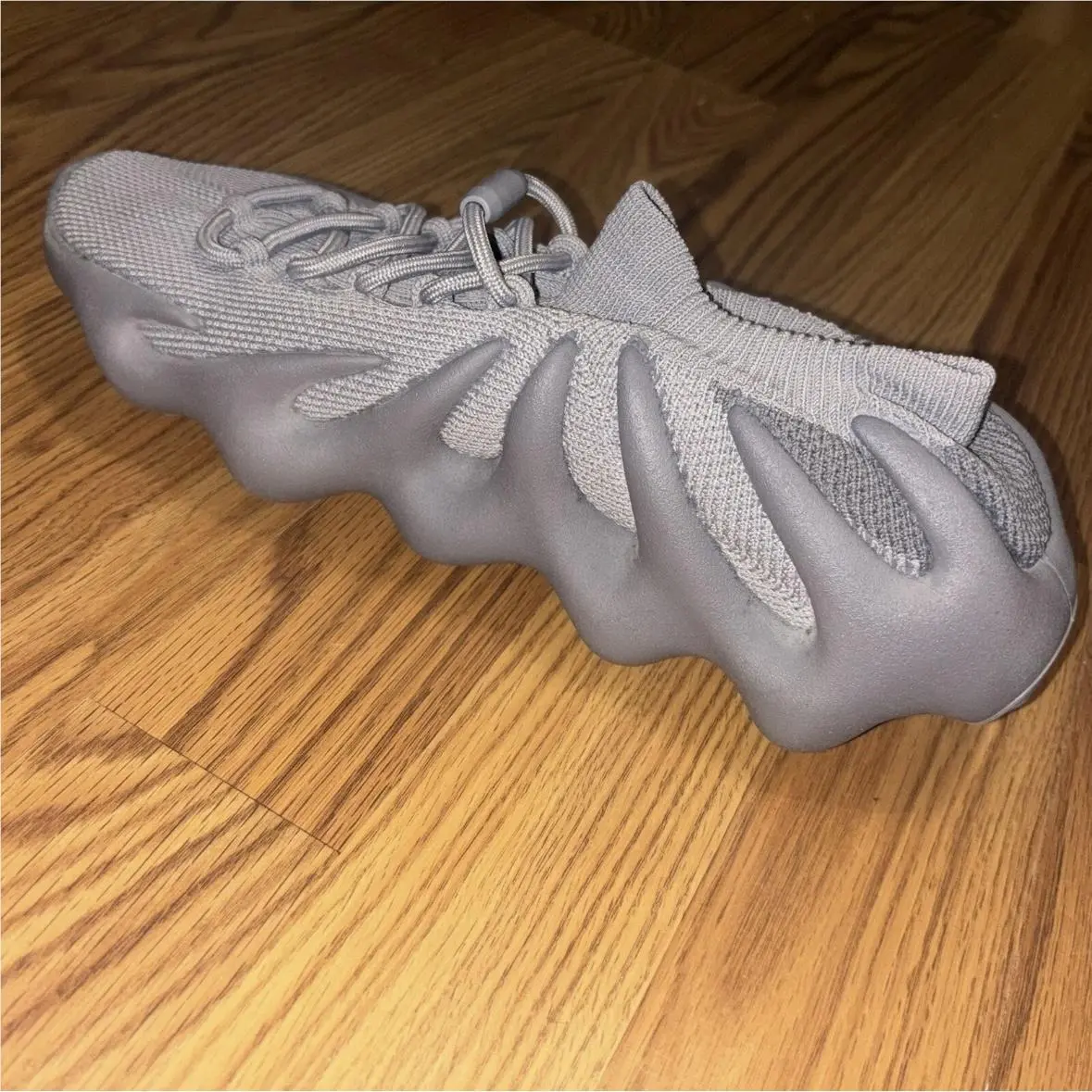 Adidas shoes - adidas Yeezy 450 - Yeezy - ID9446 - Stone Grey/Stone Grey/Stone Grey (UPC: 196463942855) 8