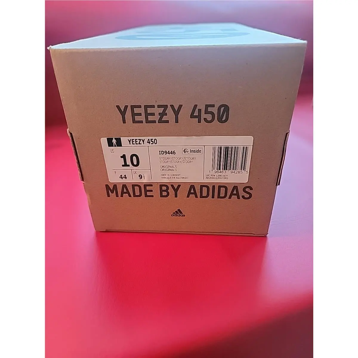 Adidas shoes - adidas Yeezy 450 - Yeezy - ID9446 - Stone Grey/Stone Grey/Stone Grey (UPC: 196463942855) 9