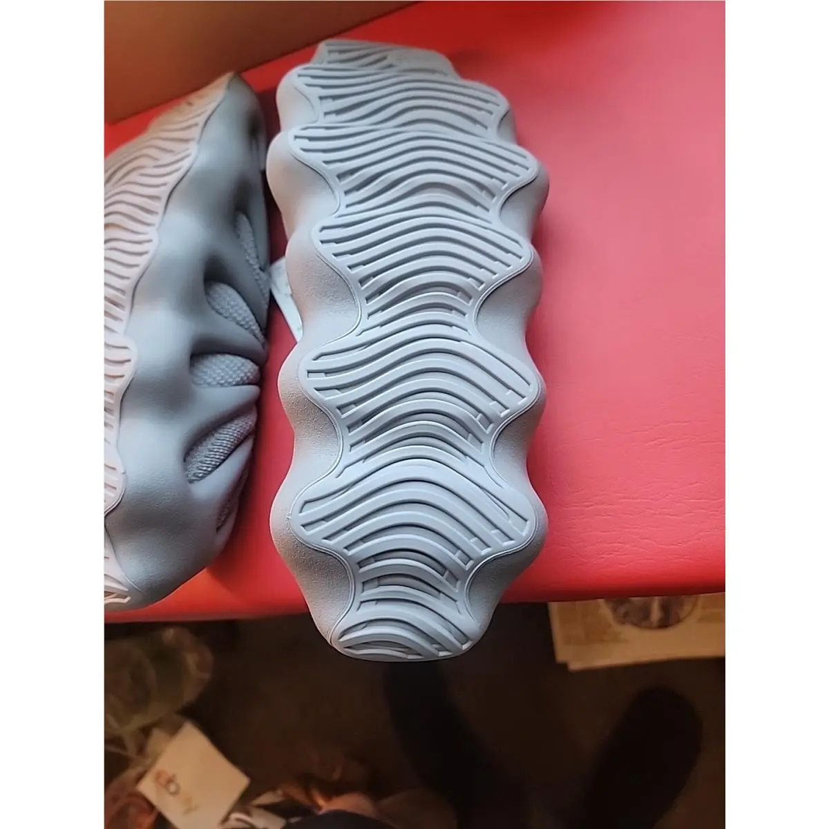 Adidas shoes - adidas Yeezy 450 - Yeezy - ID9446 - Stone Grey/Stone Grey/Stone Grey (UPC: 196463942855) 6