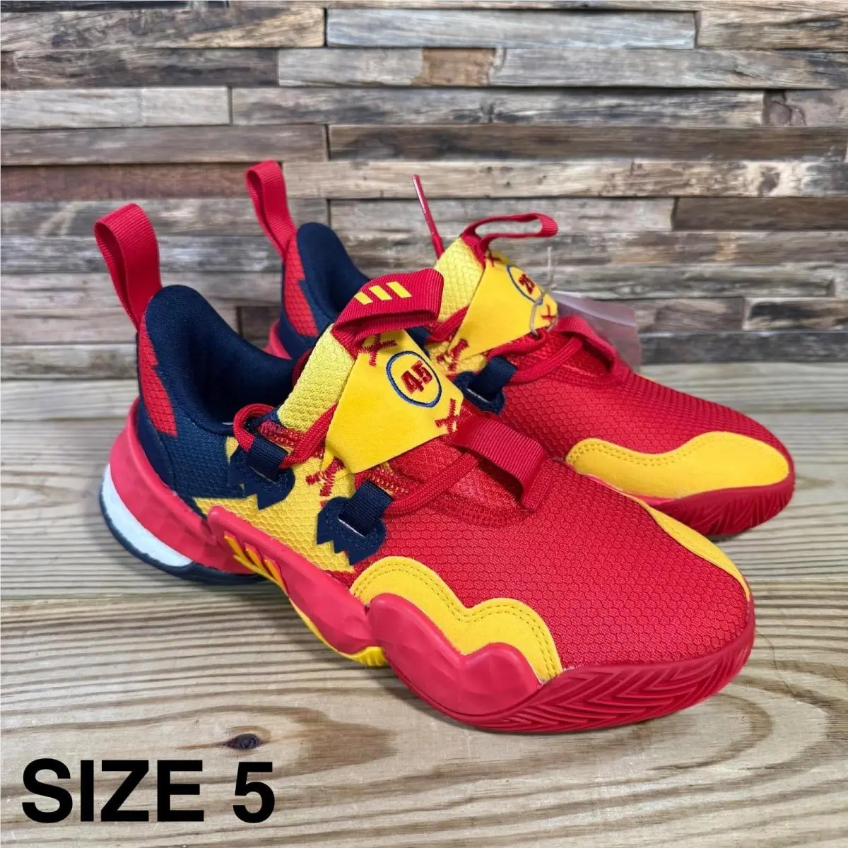 Adidas Mcdonald`s The Young 1 Mcag Red/yellow Sneakers - 5