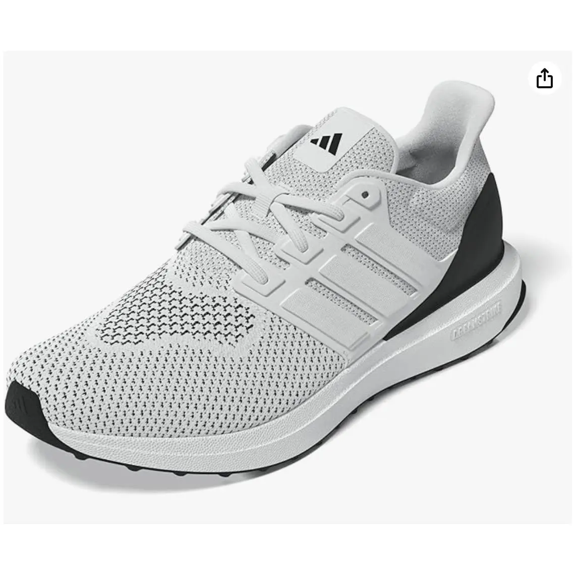 Adidas Ultradream Dna Men’s Sneaker Black / White Knit Size 7.5