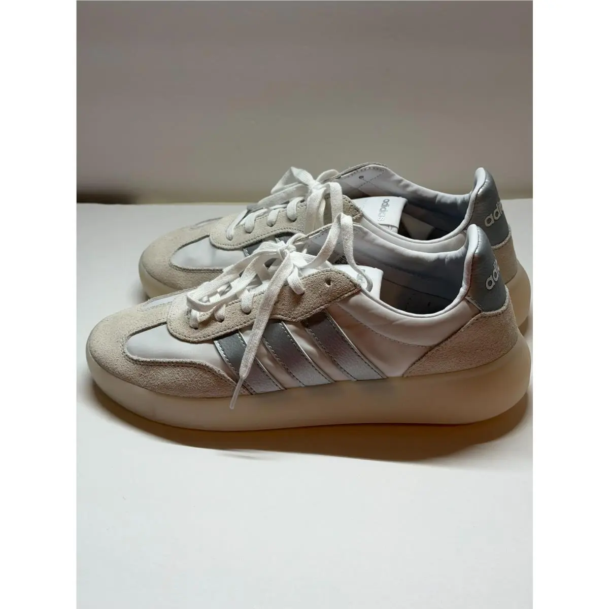 Adidas shoes - JI2321 - JI2321 - White & Silver (UPC: 197615165146) 2