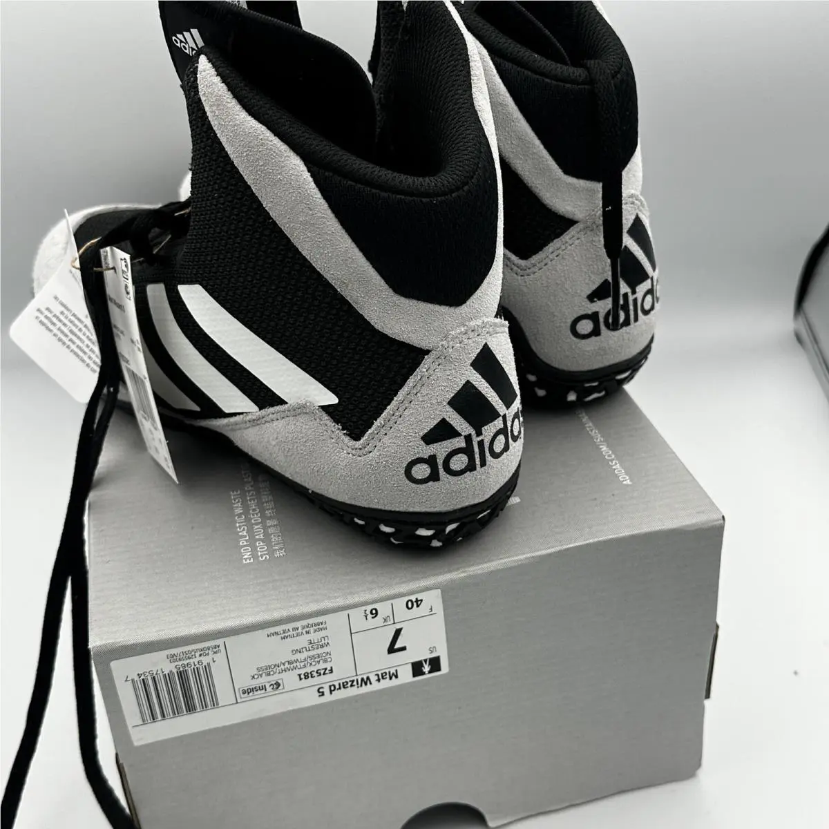 Adidas shoes - adidas Mat Wizard 5 - Mat Wizard - Black (UPC: 191985175347) 2