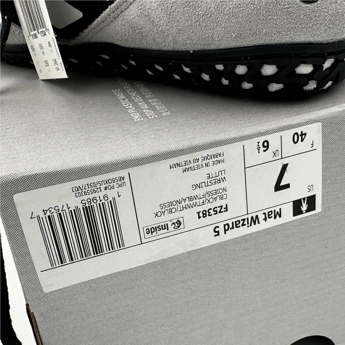 Adidas shoes - adidas Mat Wizard 5 - Mat Wizard - Black (UPC: 191985175347) 3