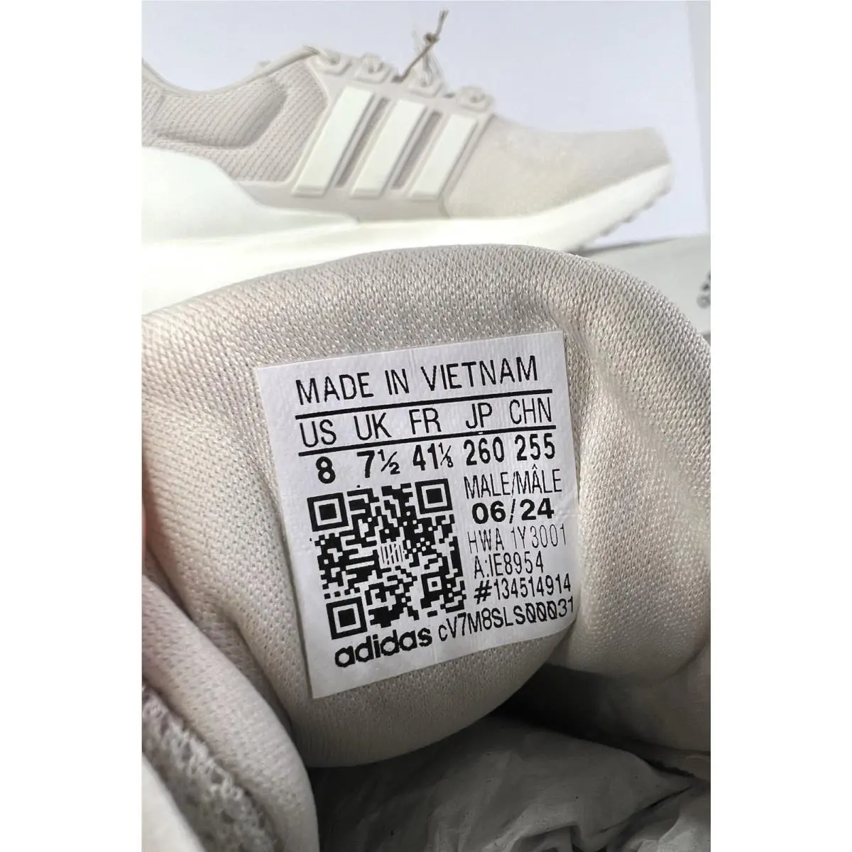 Adidas shoes - adidas UBounce DNA - UBounce DNA - IE8954 - Alumina, Off White (UPC: 0196478101001) 10