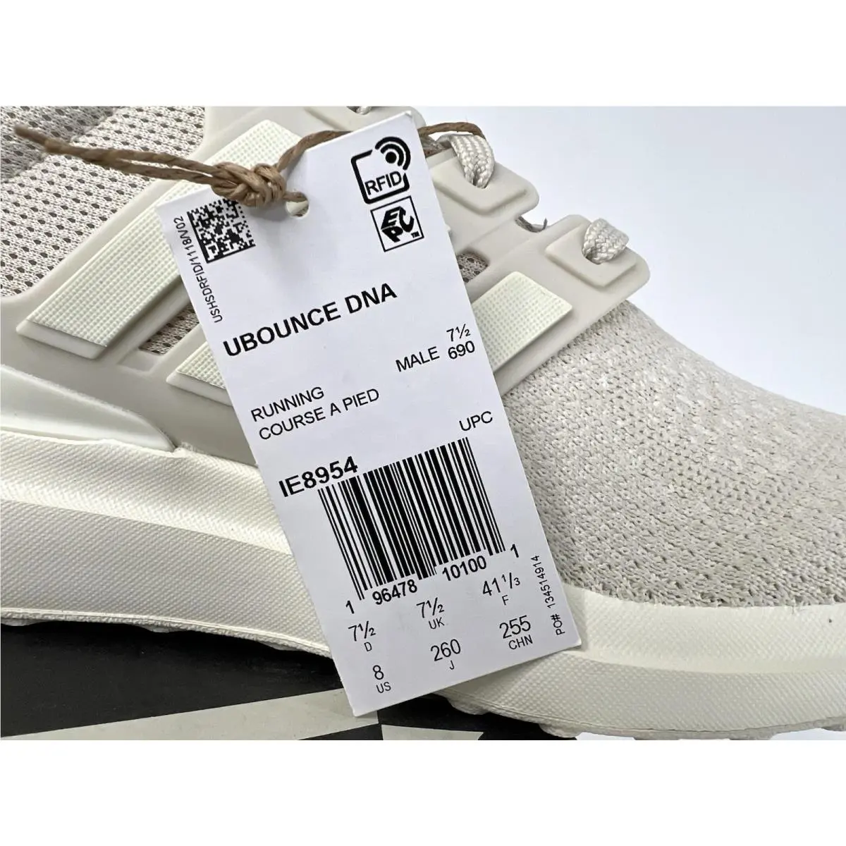 Adidas shoes - adidas UBounce DNA - UBounce DNA - IE8954 - Alumina, Off White (UPC: 0196478101001) 4