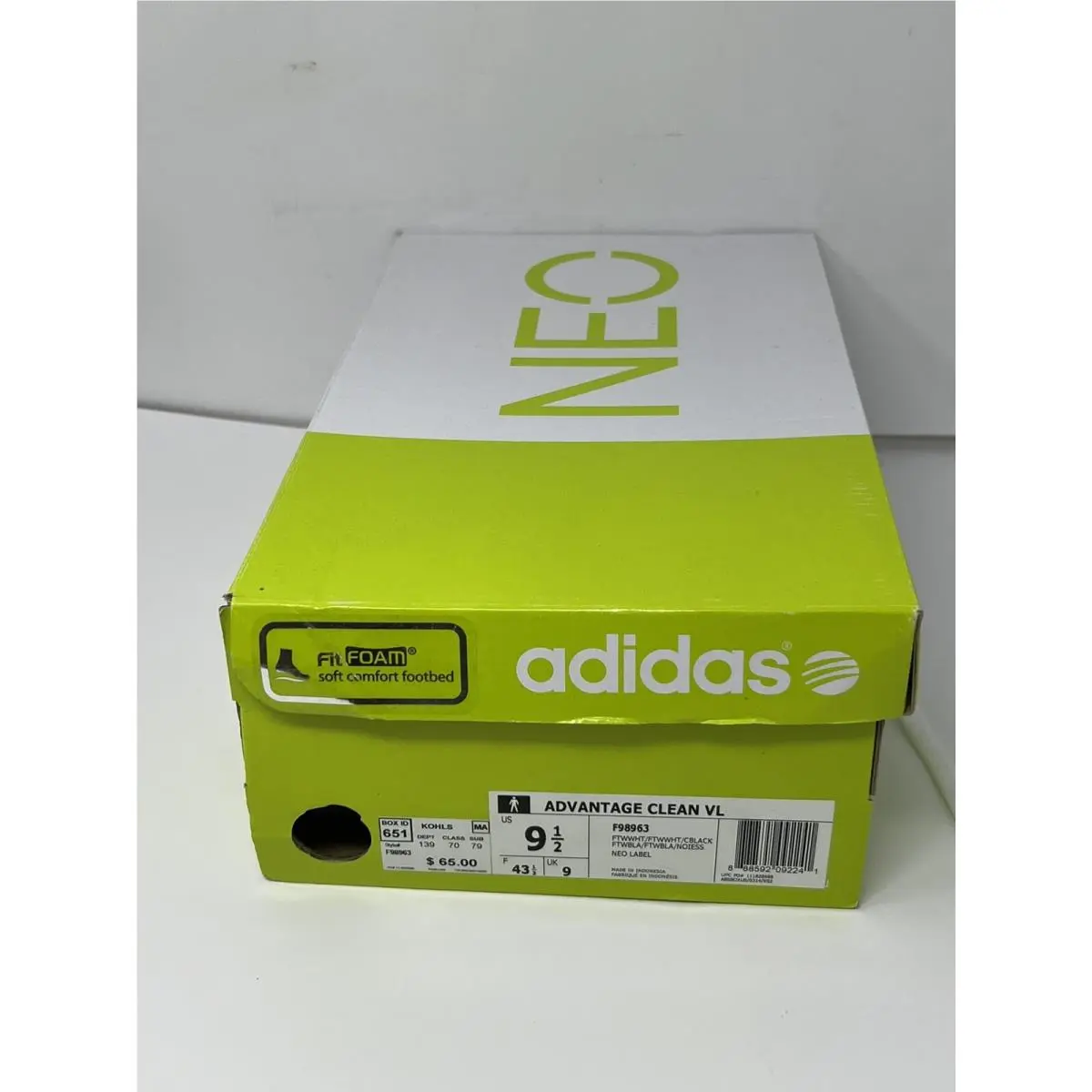Adidas shoes - adidas Advantage - Advantage - White (UPC: 0191526219646) 7