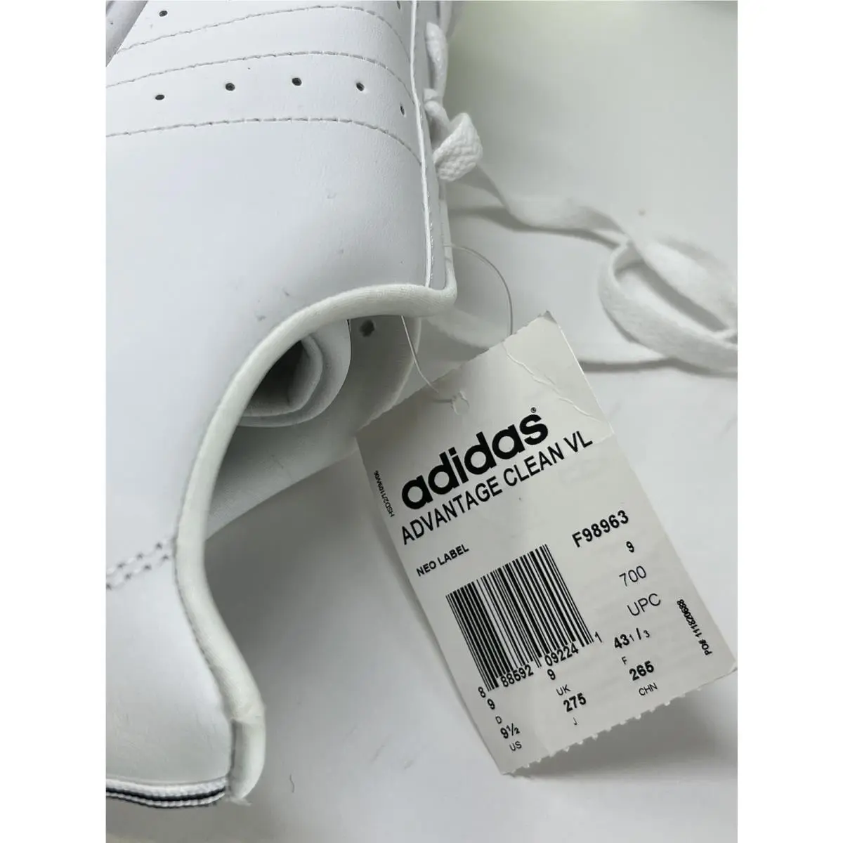 Adidas shoes - adidas Advantage - Advantage - White (UPC: 0191526219646) 4