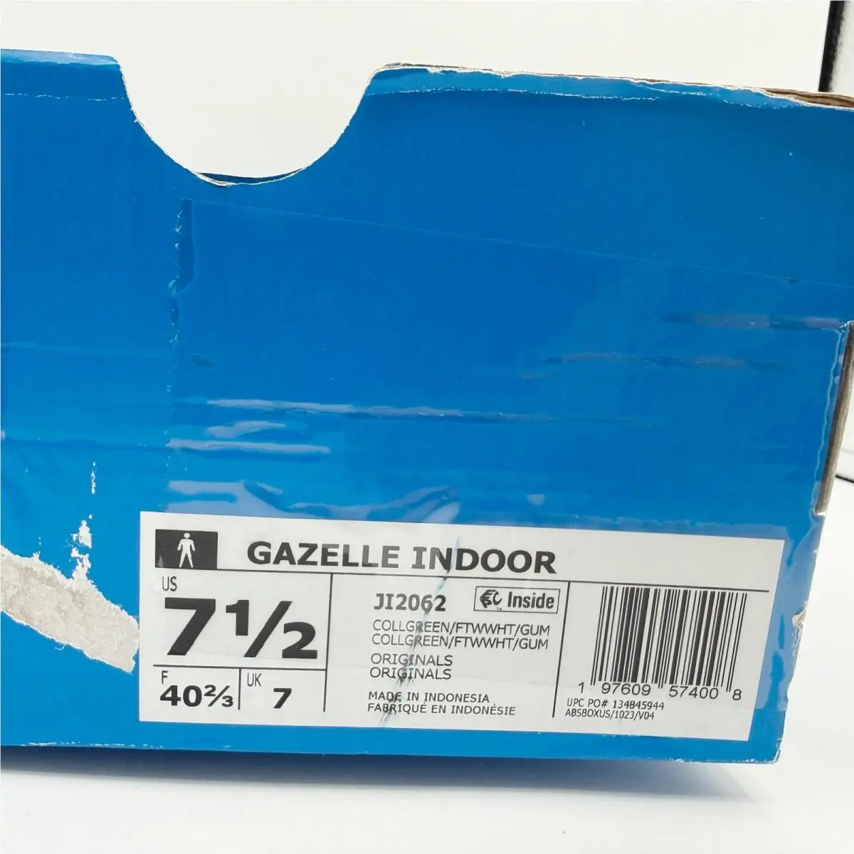 Adidas shoes - adidas Gazelle - Gazelle - JI2062 - Collegiate Green/Cloud White/Gum 8