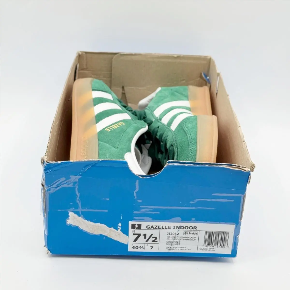 Adidas shoes - adidas Gazelle - Gazelle - JI2062 - Collegiate Green/Cloud White/Gum 0