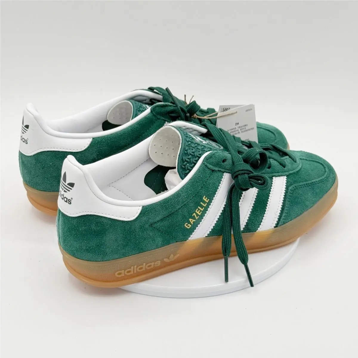 Adidas shoes - adidas Gazelle - Gazelle - JI2062 - Collegiate Green/Cloud White/Gum 5