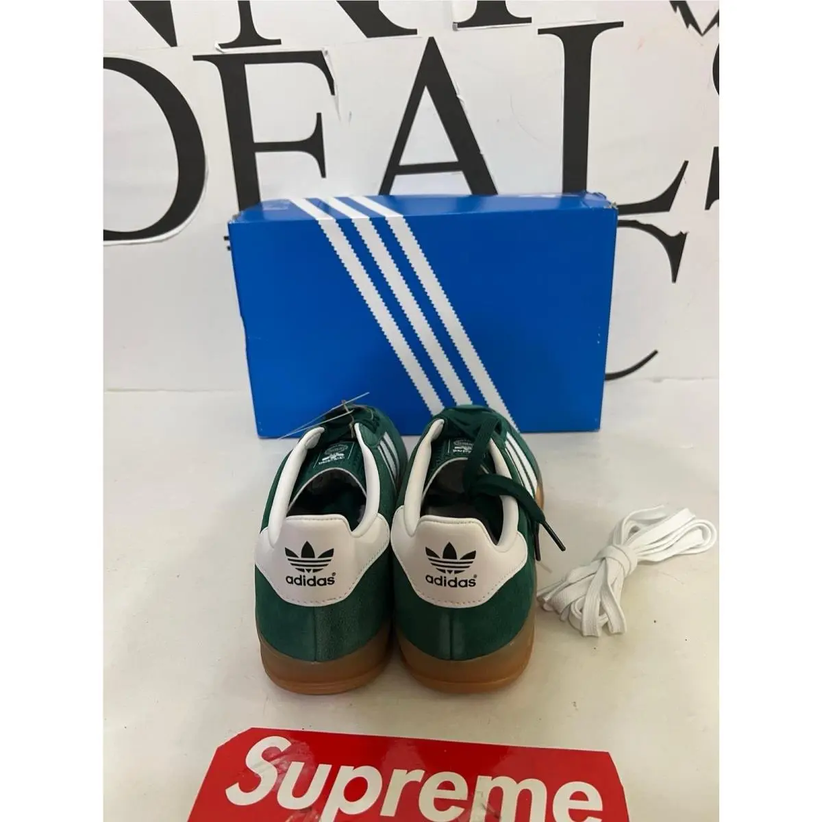 Adidas shoes - adidas Gazelle - Gazelle - JI2062 - Collegiate Green/Cloud White/Gum 3