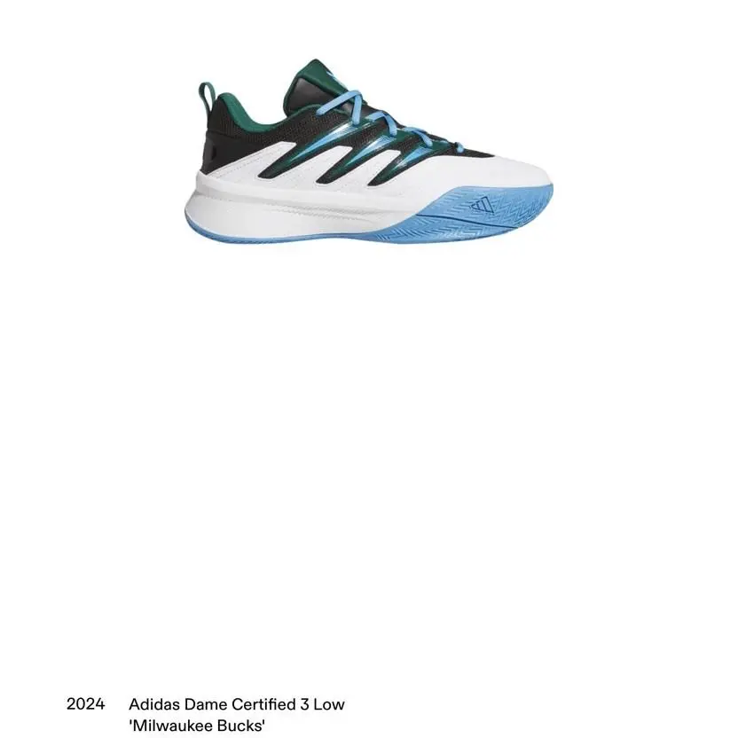 Adidas shoes - adidas Dame Certified 3 Basketball - JI1541 - Green, White 12