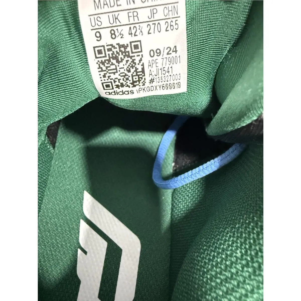Adidas shoes - adidas Dame Certified 3 Basketball - JI1541 - Green, White 14