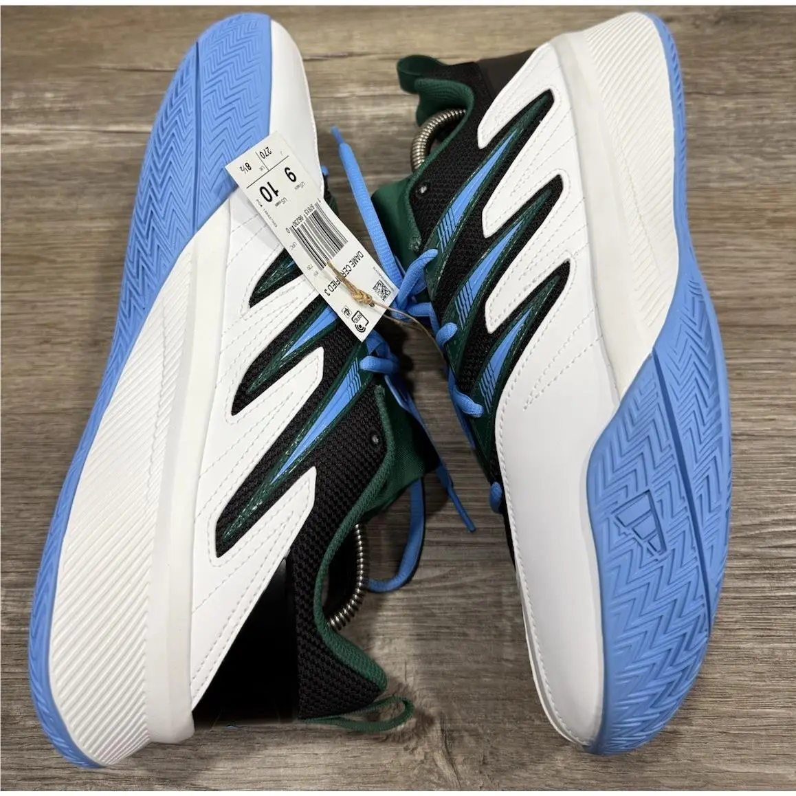 Adidas shoes - adidas Dame Certified 3 Basketball - JI1541 - Green, White 17