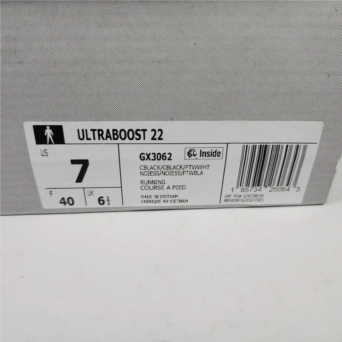 Adidas shoes - adidas UltraBoost 22 - UltraBoost - GX3062 - Black (UPC: 195734260643) 10