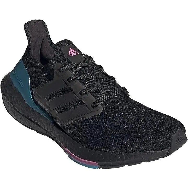 Adidas shoes - adidas Ultraboost 21 - Ultraboost - Black Active Teal Miami Nights - U80 - FZ1921 3