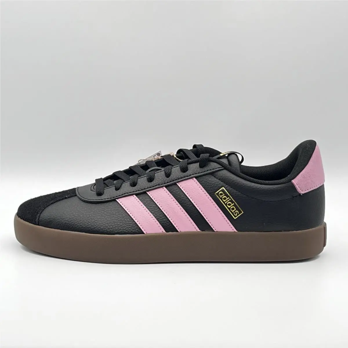 Adidas VL Court 3.0 Black / True Pink / Gold JH6610 - Size 12