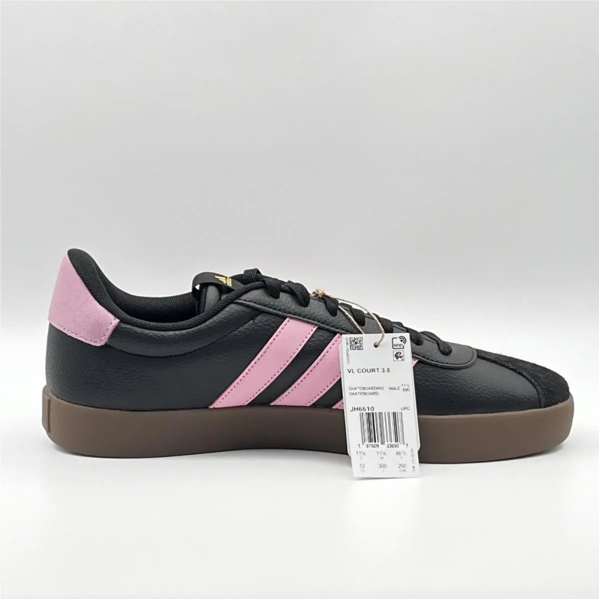 Adidas shoes - adidas Vl Court - Court - JH6610 - Black (UPC: 197609336507) 2