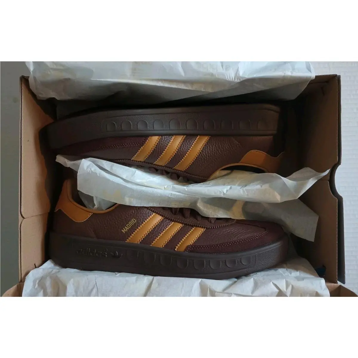 Adidas City Series Madrid Size US 11 Auburn/mesa/brown FX5629