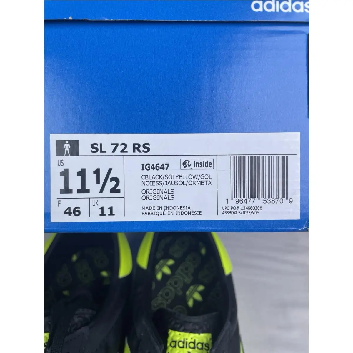 Adidas shoes - adidas SL 72 - Black 0