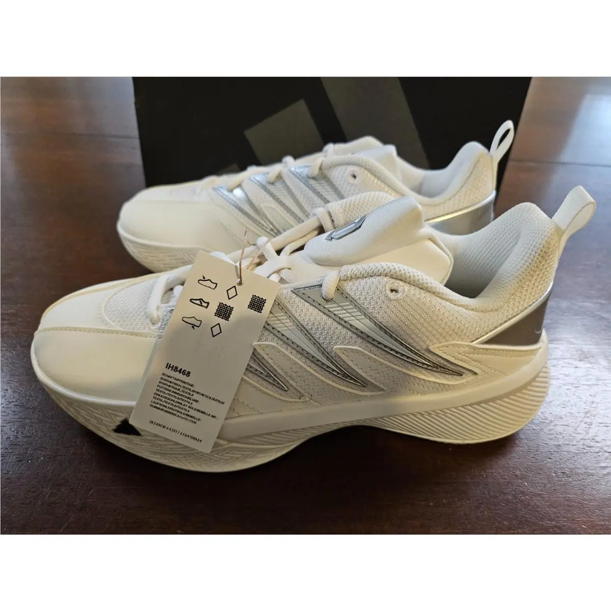 Adidas shoes - adidas Dame Certified 3 - Dame Certified - IH8468 - White Silver 9