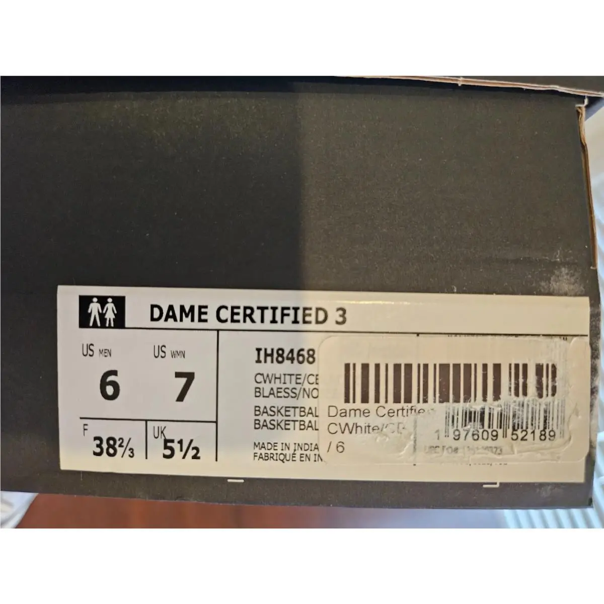 Adidas shoes - adidas Dame Certified 3 - Dame Certified - IH8468 - White Silver 10