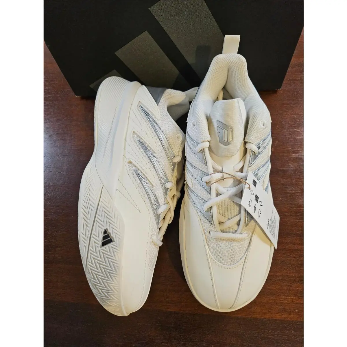 Adidas shoes - adidas Dame Certified 3 - Dame Certified - IH8468 - White Silver 5