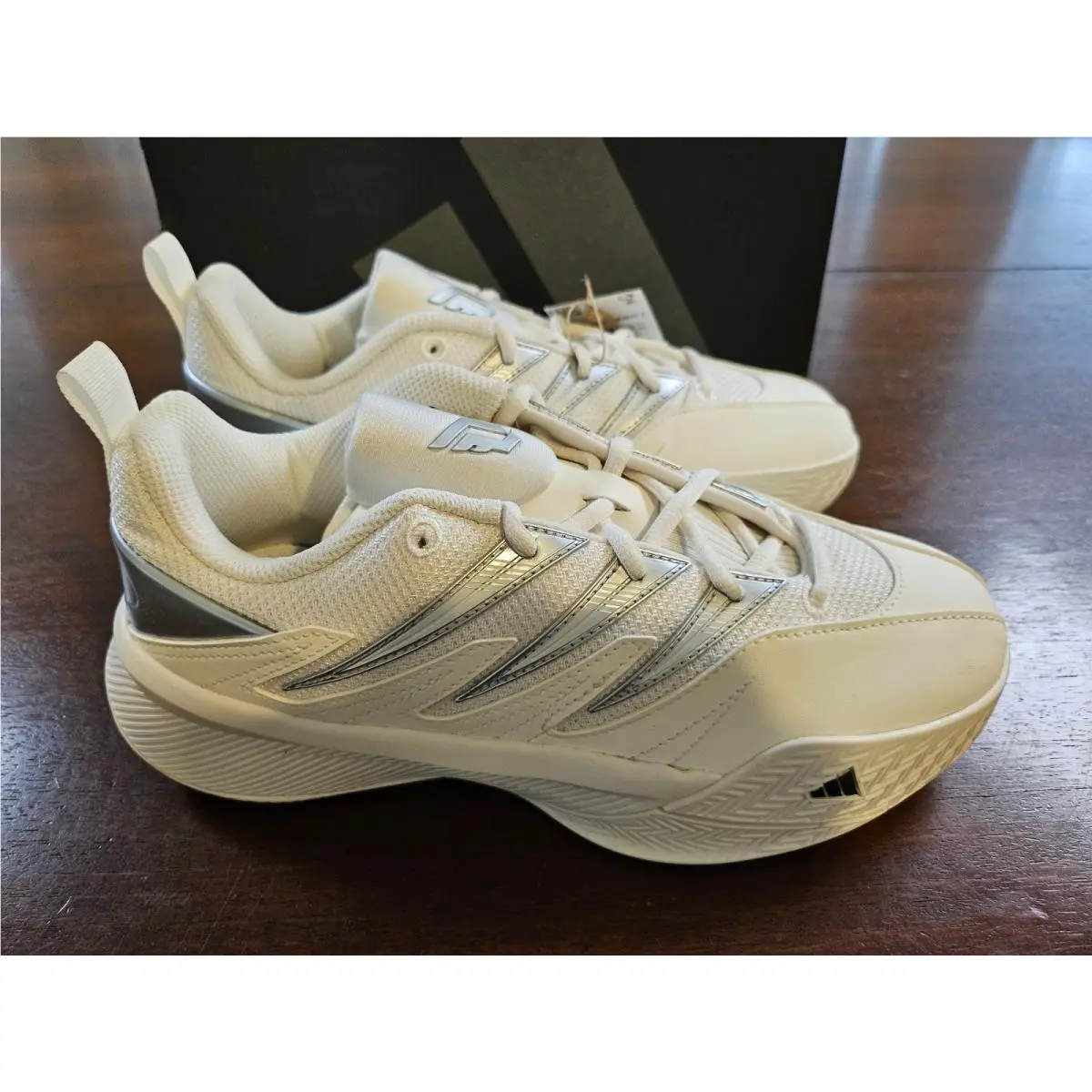 Adidas shoes - adidas Dame Certified 3 - Dame Certified - IH8468 - White Silver 7