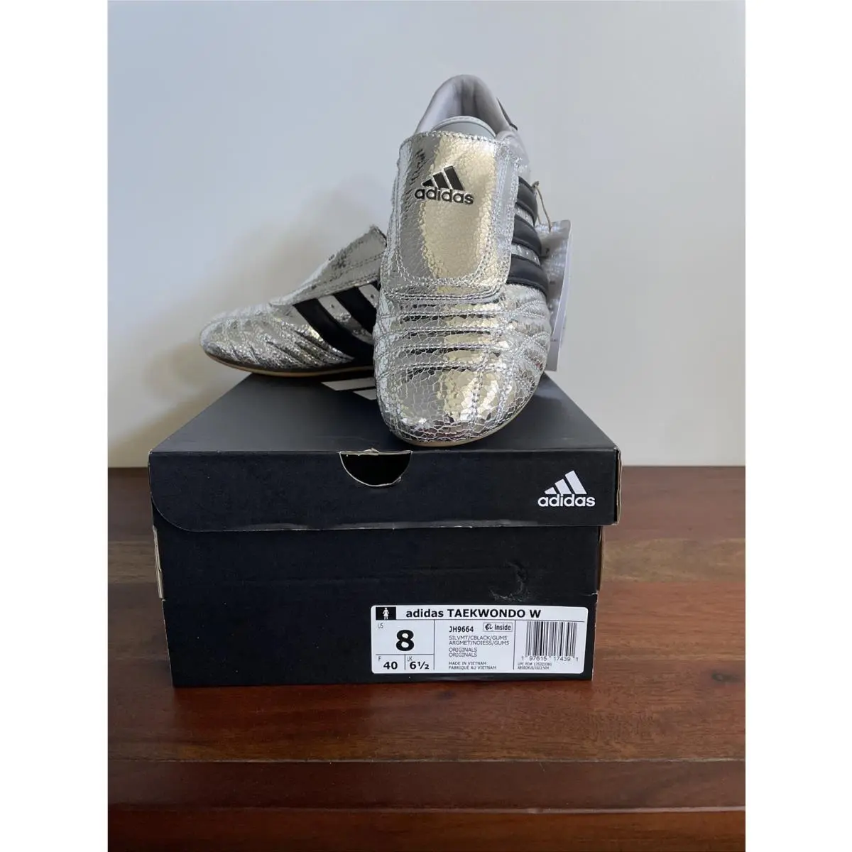 Adidas shoes - adidas Taekwondo - Taekwondo - JH9664 - Silver (UPC: 0197615174391) 5