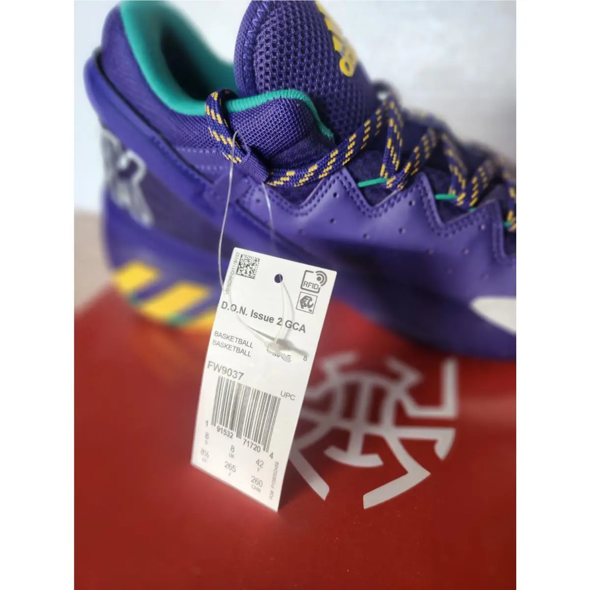 Adidas shoes - Donovan Mitchell Issue 3 - Donovan Mitchell Issue - FW9037 - Purple (UPC: 191532717174) 9