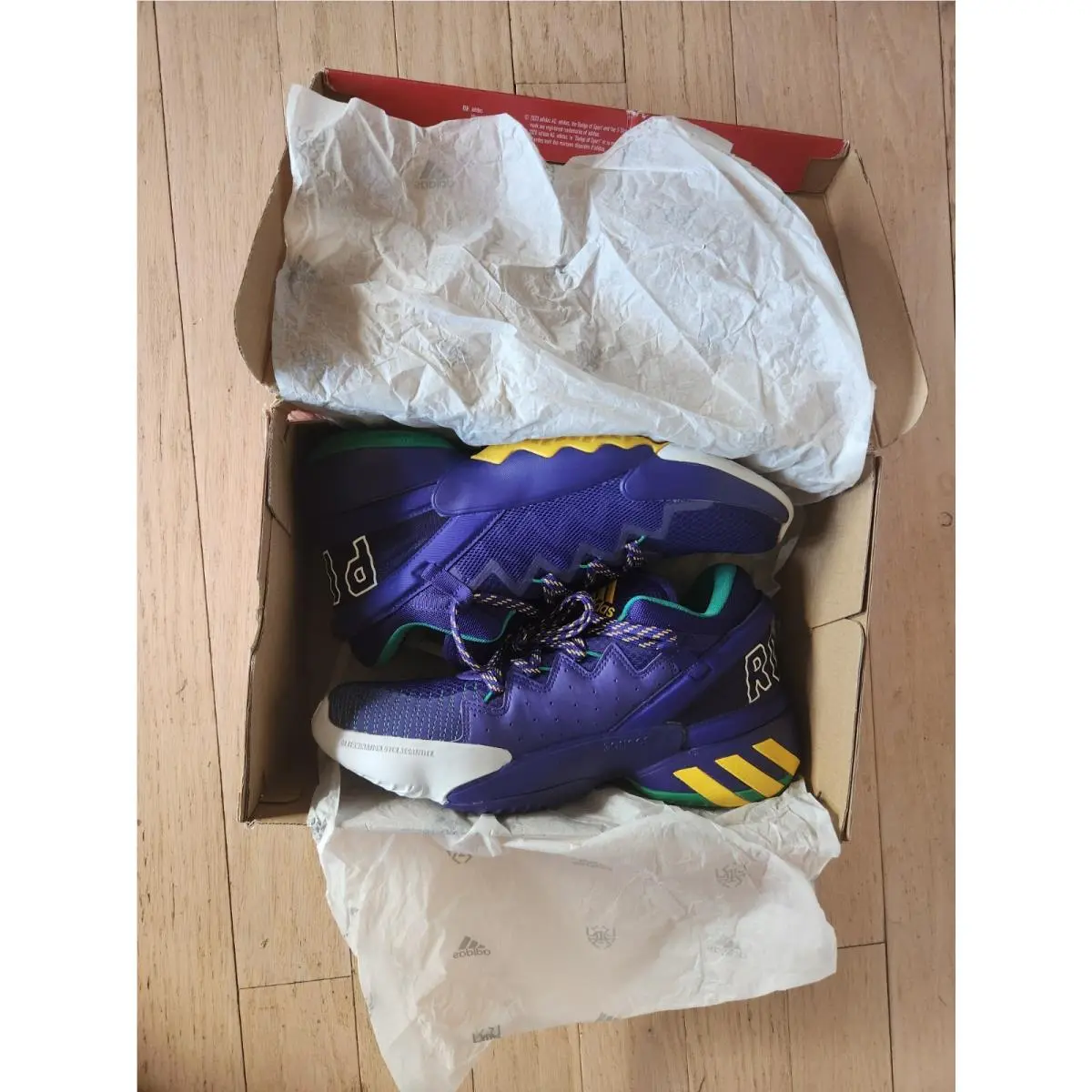 Adidas shoes - Donovan Mitchell Issue 3 - Donovan Mitchell Issue - FW9037 - Purple (UPC: 191532717174) 0
