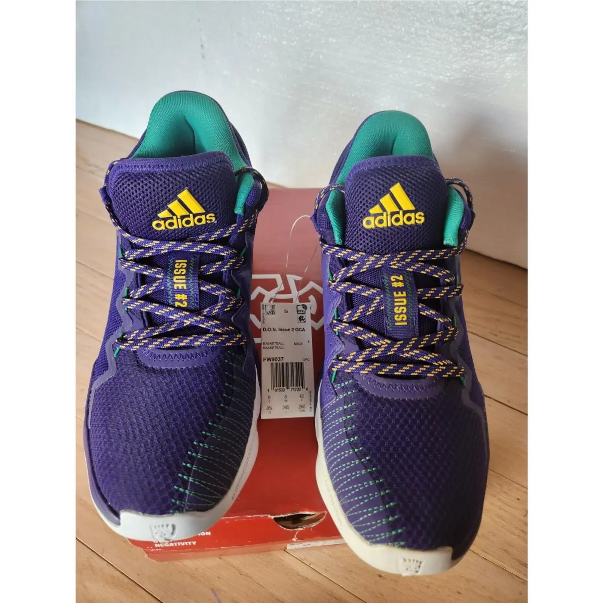 Adidas shoes - Donovan Mitchell Issue 3 - Donovan Mitchell Issue - FW9037 - Purple (UPC: 191532717174) 1
