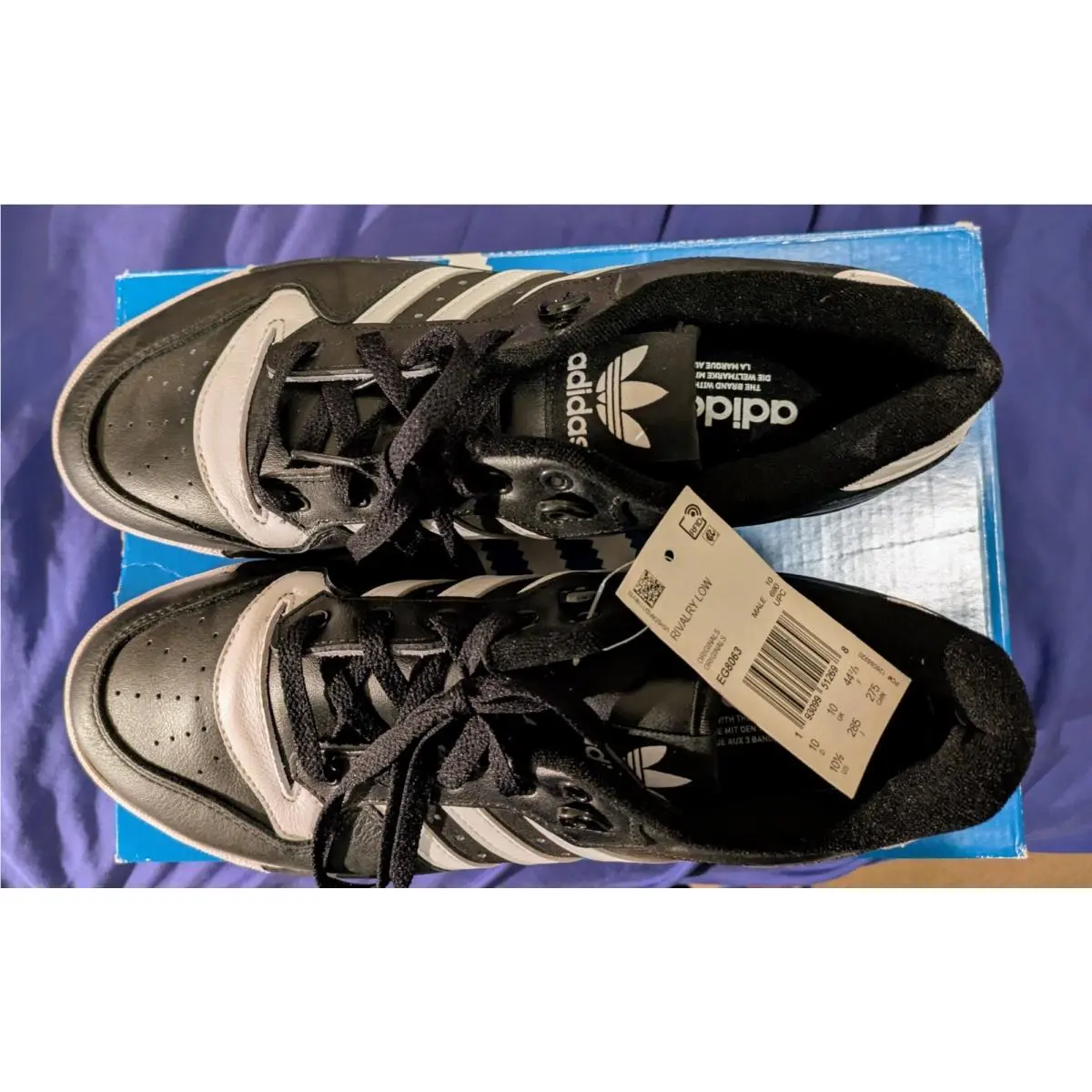 Adidas shoes - adidas Rivalry - Rivalry - EG8063 - Black 2