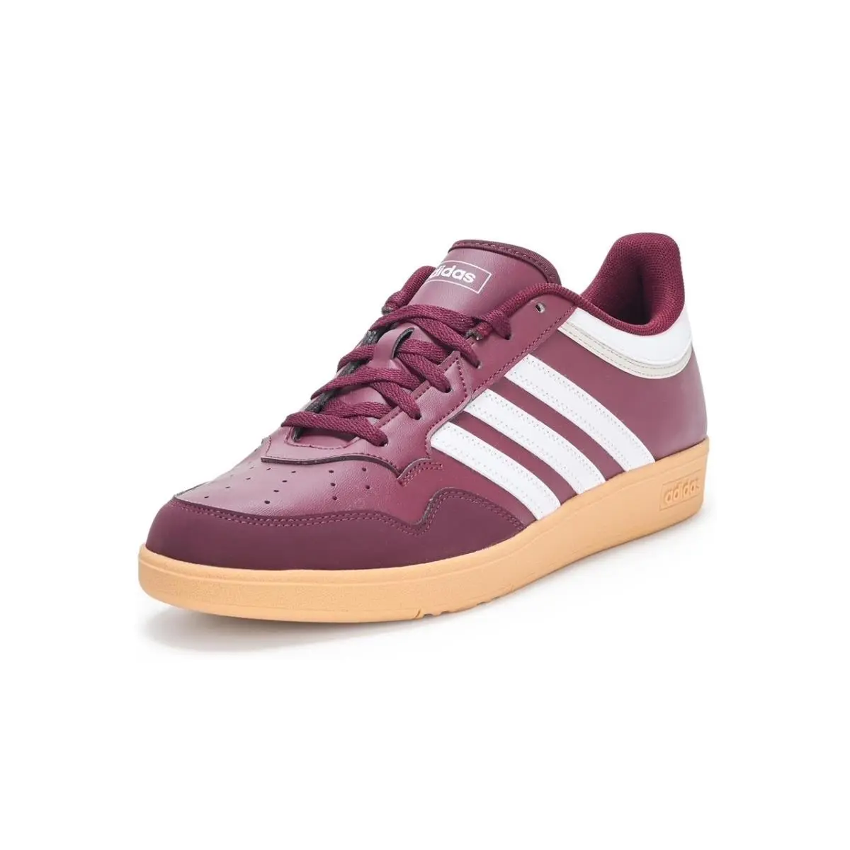 Adidas Men`s Hoops 4.0 Basketball Shoes Maroon/white/grey Size: 13 US M