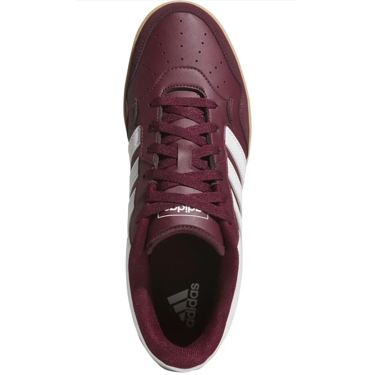 Adidas shoes - adidas Hoops - Hoops - Maroon/White/Grey 4