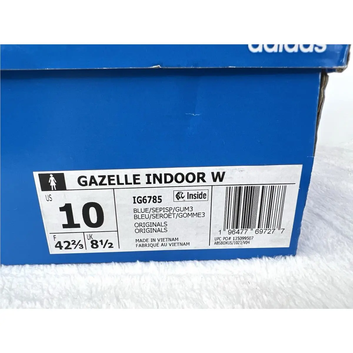 Adidas shoes - adidas Gazelle - Gazelle - Ig6785 - Blue, Pink (UPC: 0196477697277) 0