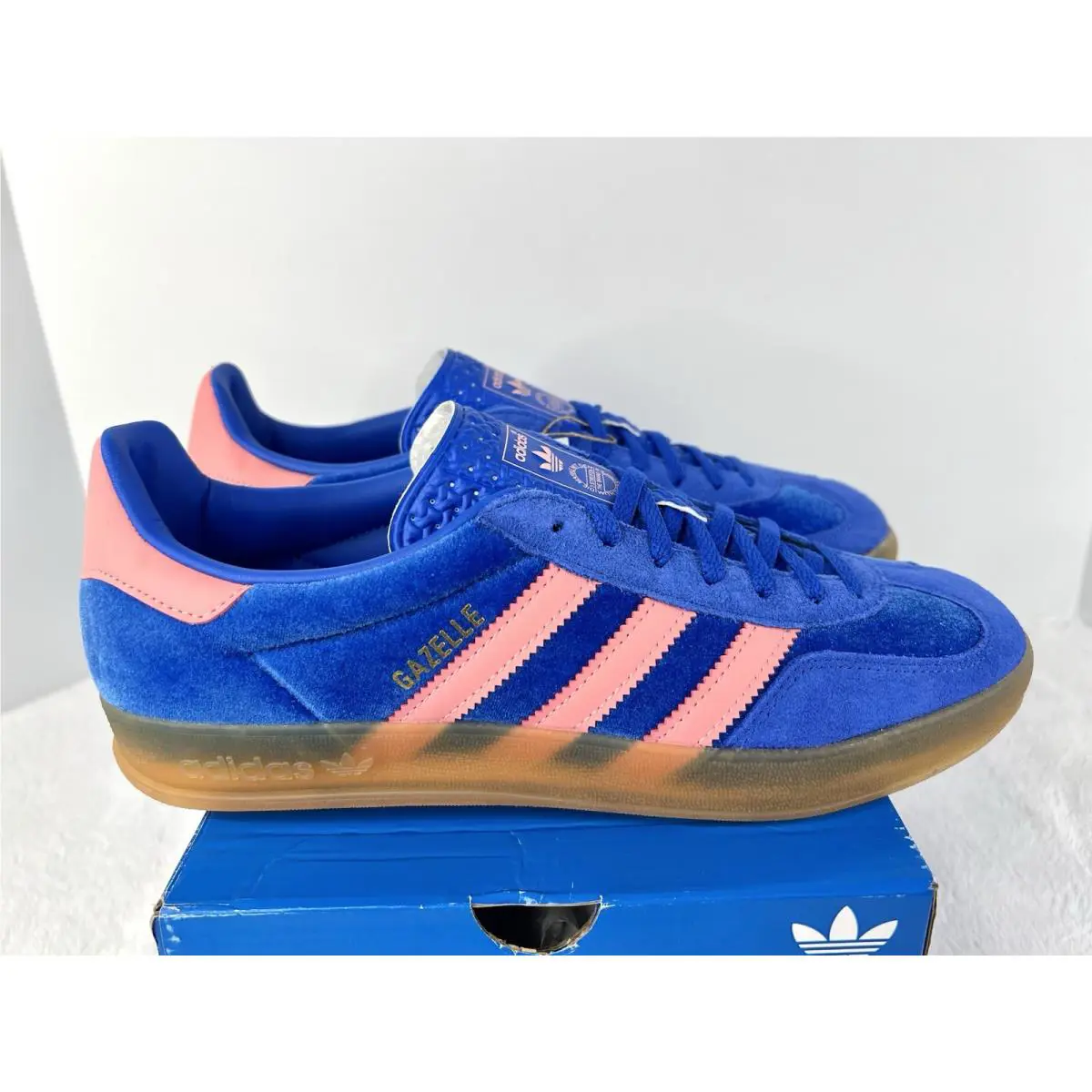 Adidas shoes - adidas Gazelle - Gazelle - Ig6785 - Blue, Pink (UPC: 0196477697277) 1