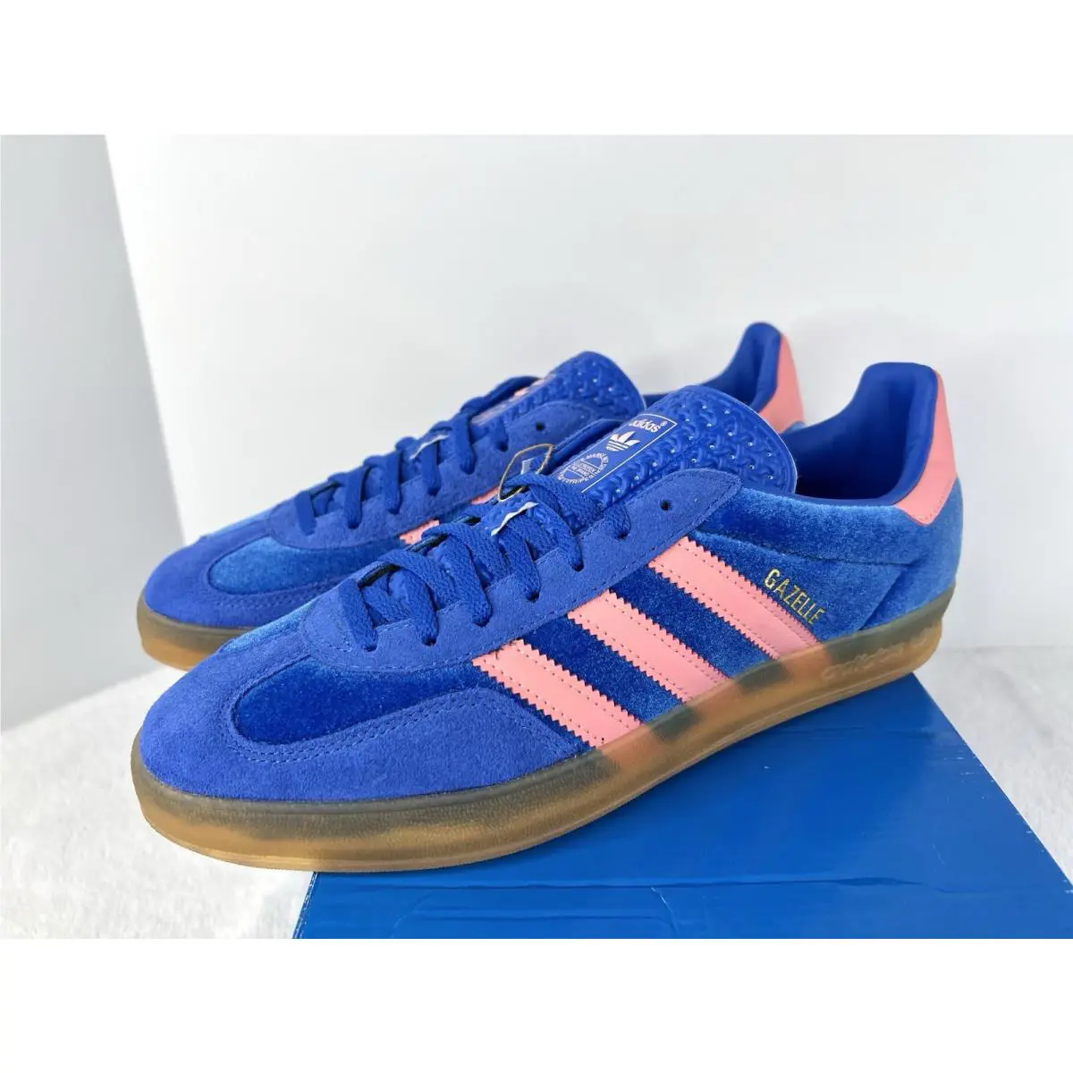 Adidas shoes - adidas Gazelle - Gazelle - Ig6785 - Blue, Pink (UPC: 0196477697277) 4