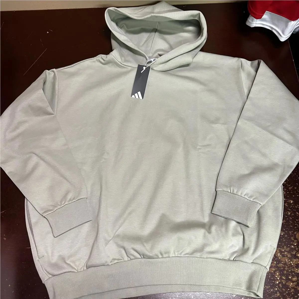 Adidas Basketball Fleece Hoodie Gender Neutral JC7846 Large