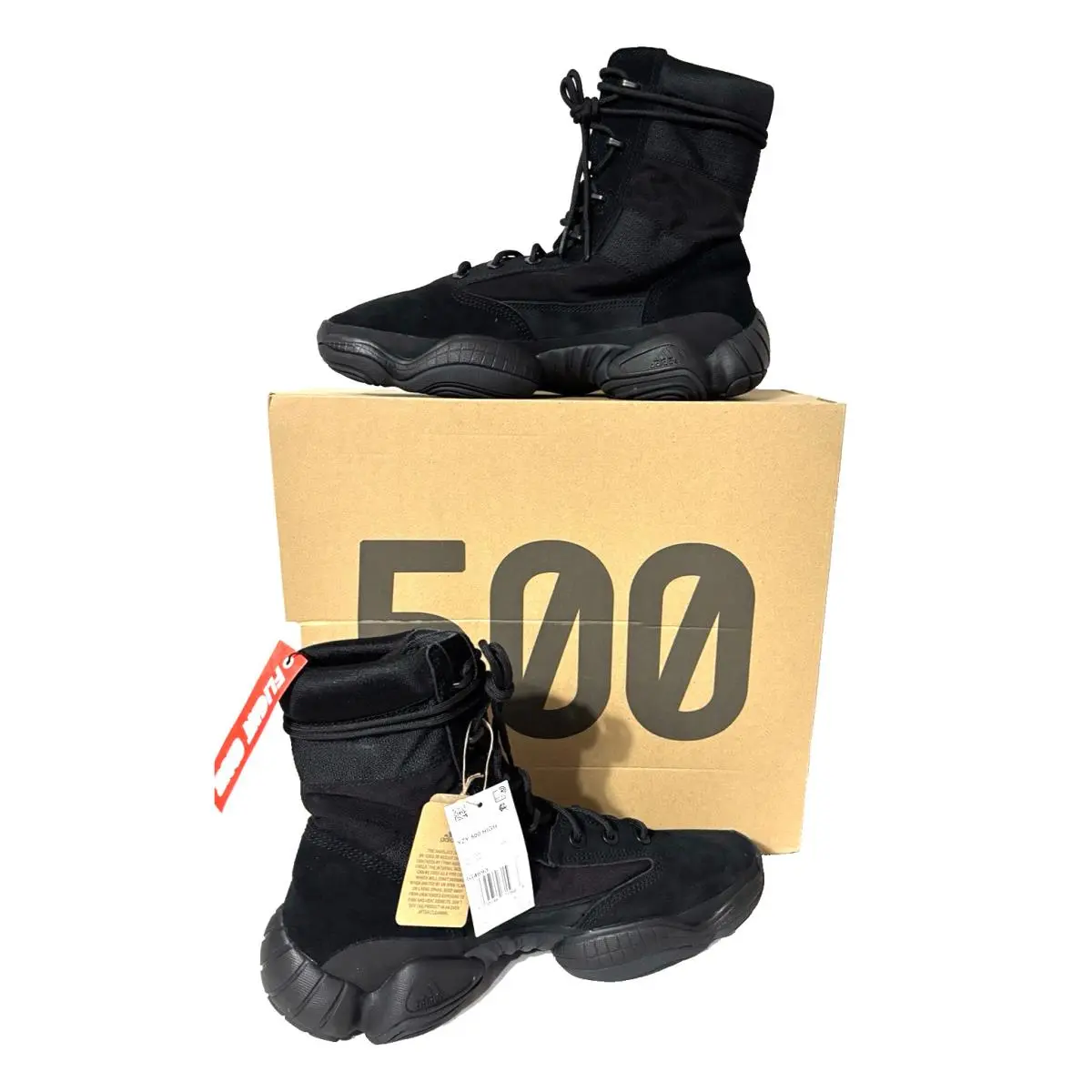 Adidas Yzy Yeezy 500 Tactical Boot Utility Black IG4693 Mens Sz 11