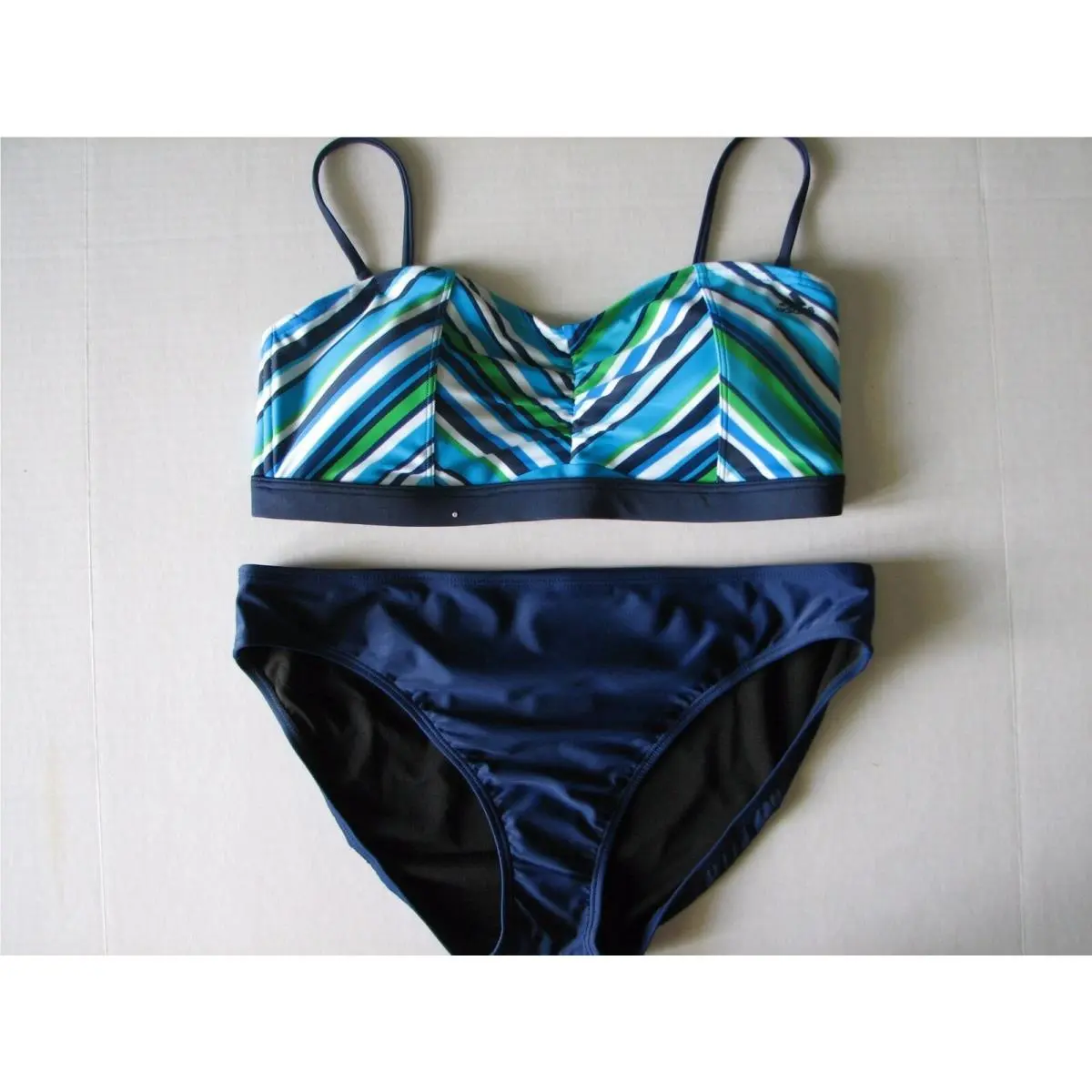 Adidas Sport Wave Bikini Hipster Swim Bathing Suit Athletic 14