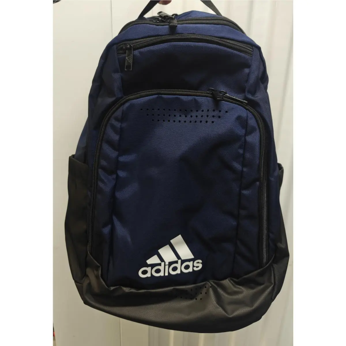 Adidas Defender Team Unisex 20 Backpack Laptop Bag Shoe Pocket Blue