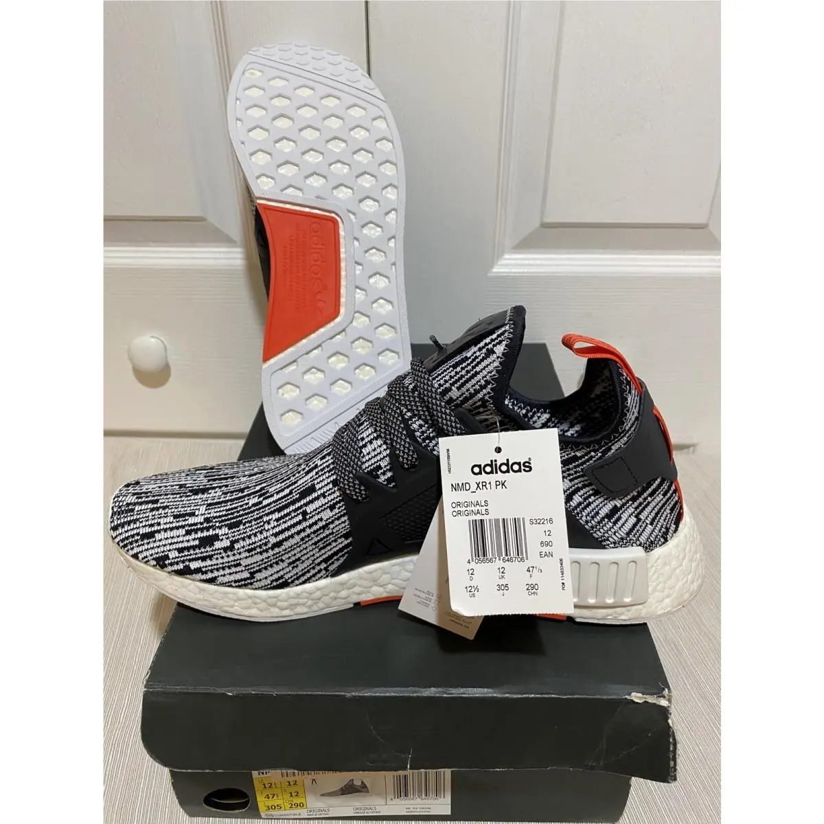 Adidas Nmd XR1 PK `glitch Camo` Men`s - Size 12.5 - S32216