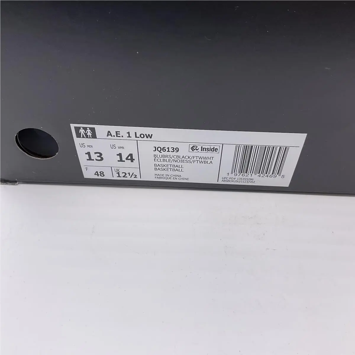 Adidas shoes - adidas AE 1 - JQ6139 - Blue (UPC: 197621424695) 3