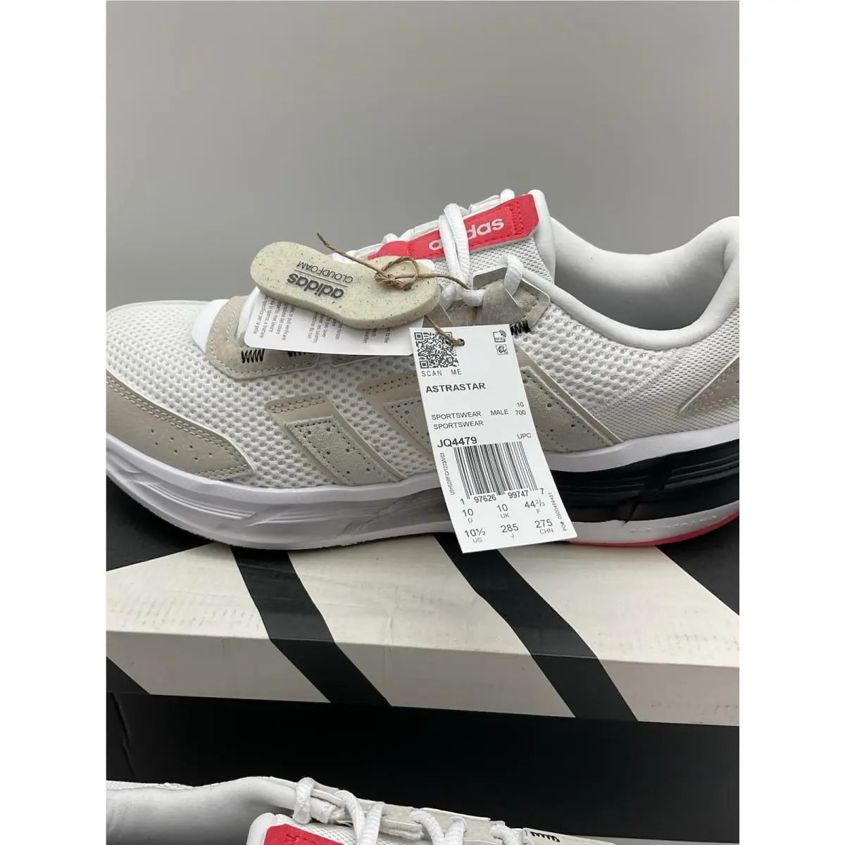 Adidas shoes - adidas Astrastar - Astrastar - JQ4479 - White, Manufacturer: Cloud White/Alumina/Off White (UPC: 197626997477) 5